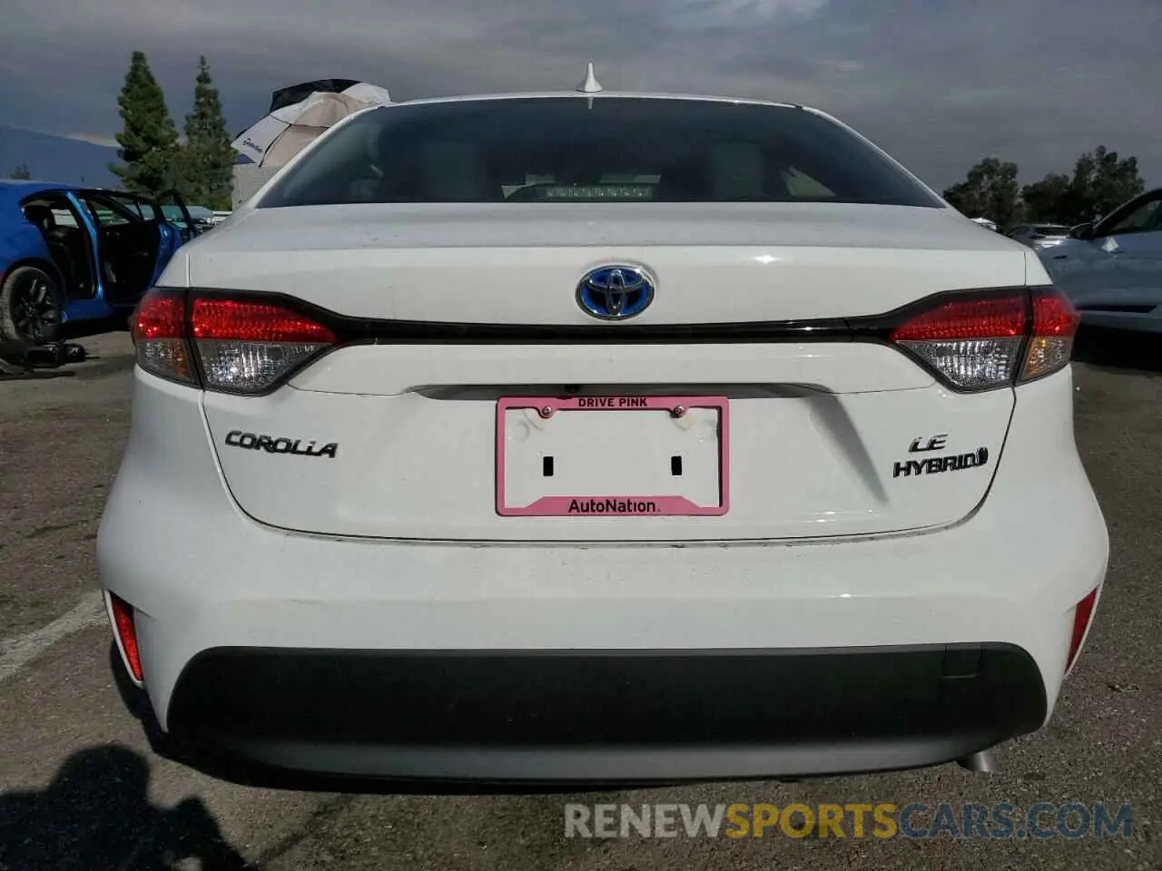 6 fotografías del automóvil dañado JTDBCMFE0R3053562 TOYOTA COROLLA 2024