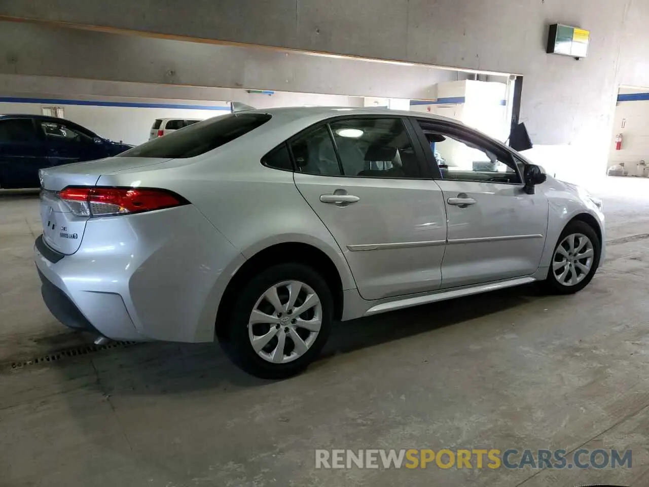 3 fotografías del automóvil dañado JTDBCMFE0R3057059 TOYOTA COROLLA 2024