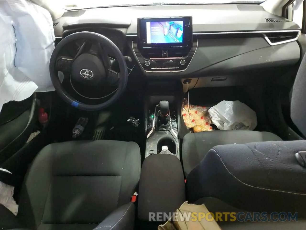 8 fotografías del automóvil dañado JTDBCMFE0R3057059 TOYOTA COROLLA 2024