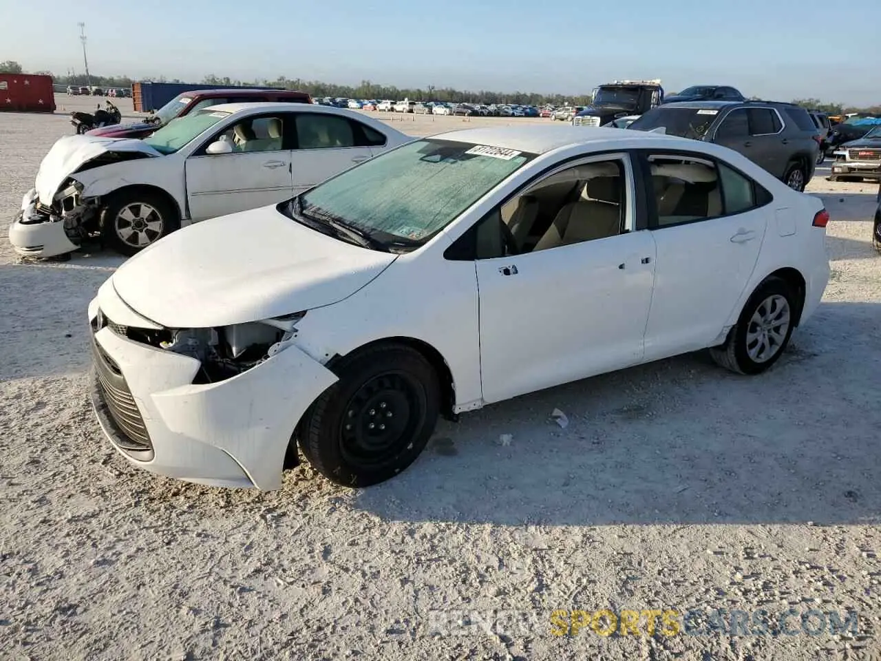 1 fotografías del automóvil dañado JTDBCMFE0RJ019147 TOYOTA COROLLA 2024