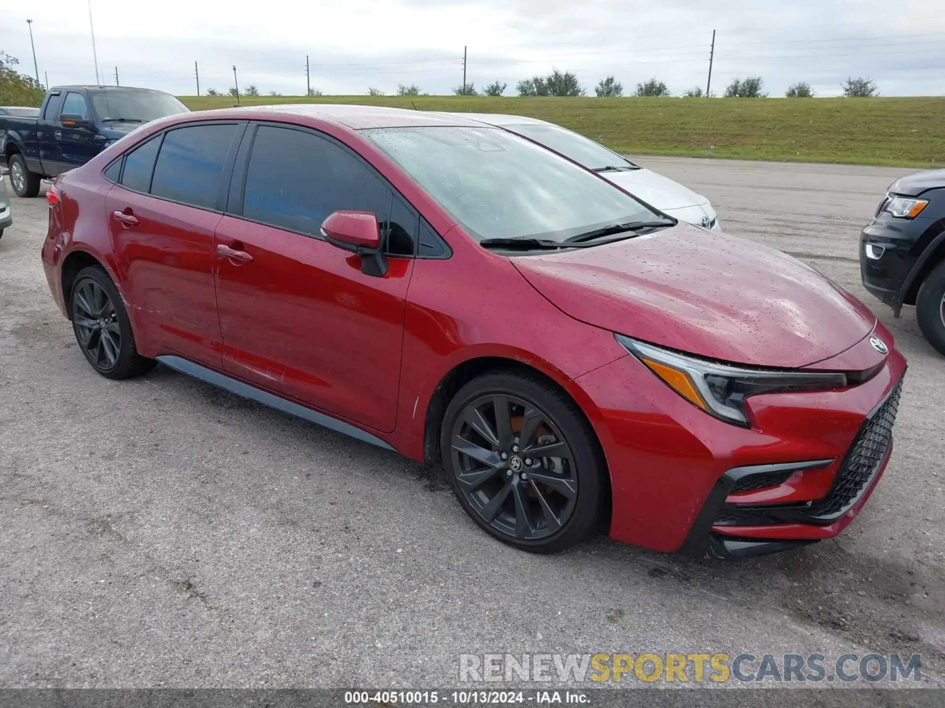 1 fotografías del automóvil dañado JTDBCMFE0RJ020198 TOYOTA COROLLA 2024