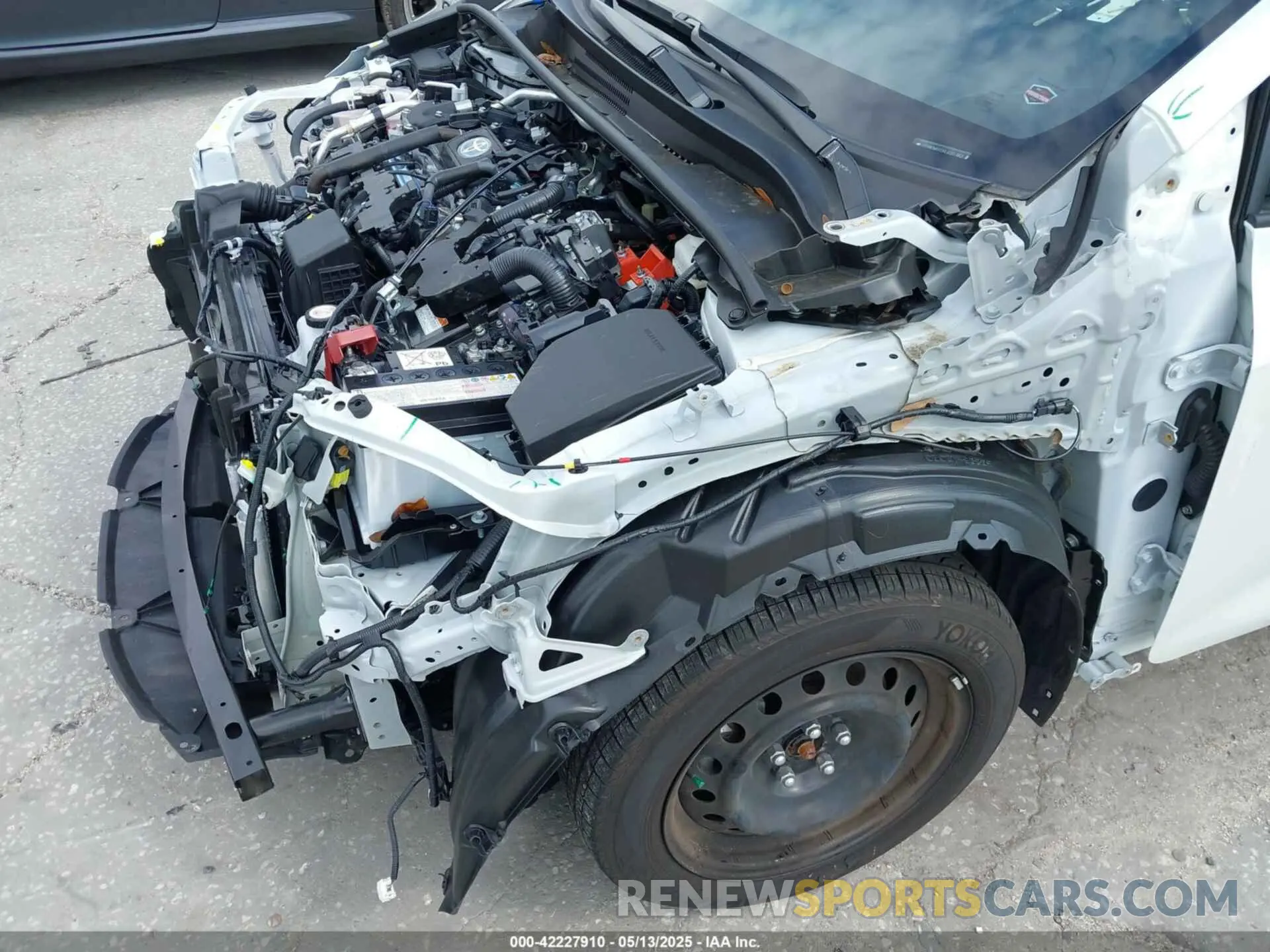 6 fotografías del automóvil dañado JTDBCMFE0RJ031783 TOYOTA COROLLA 2024