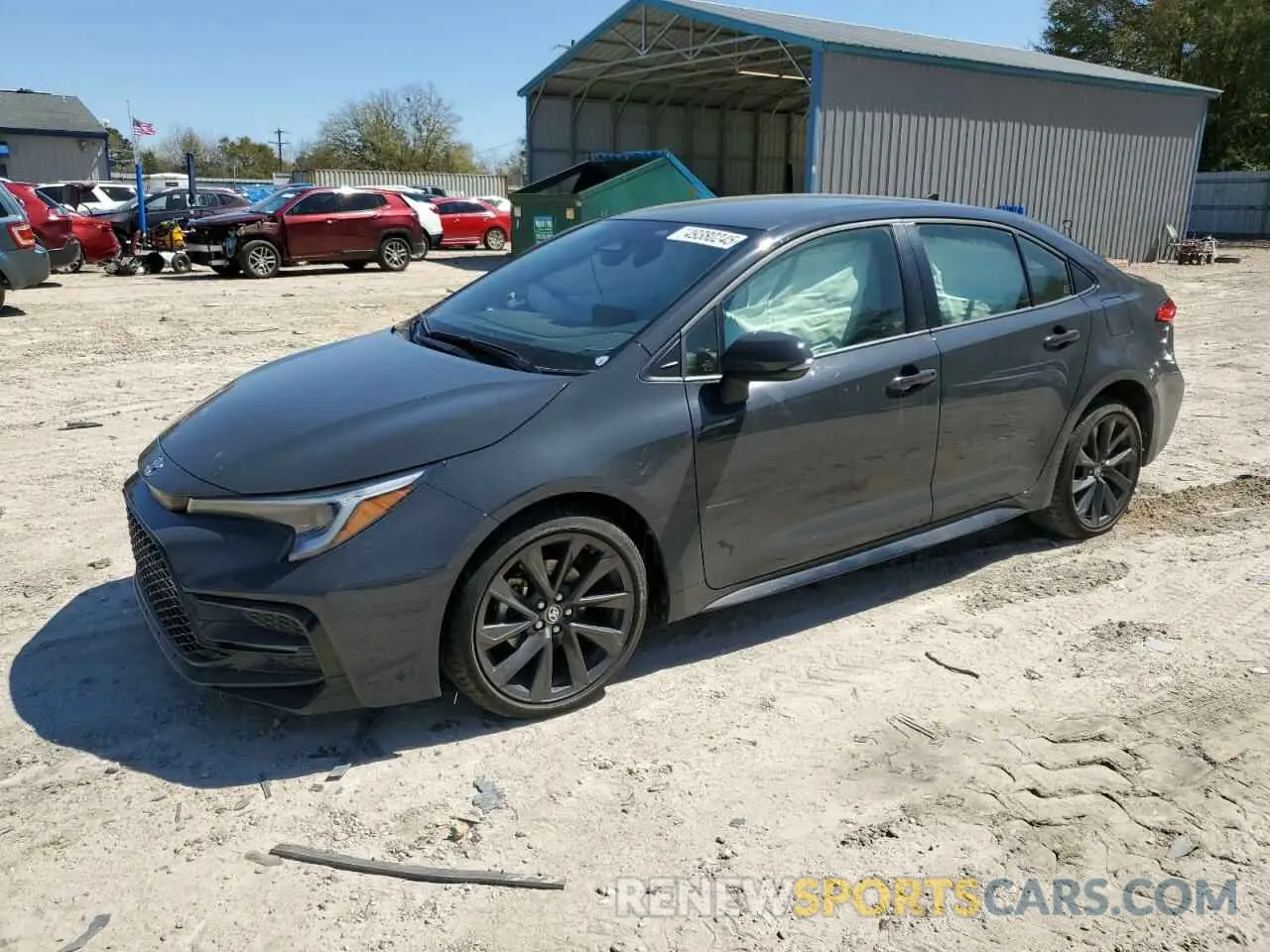 1 fotografías del automóvil dañado JTDBCMFE1R3027522 TOYOTA COROLLA 2024