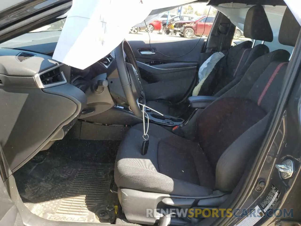 7 fotografías del automóvil dañado JTDBCMFE1R3027522 TOYOTA COROLLA 2024