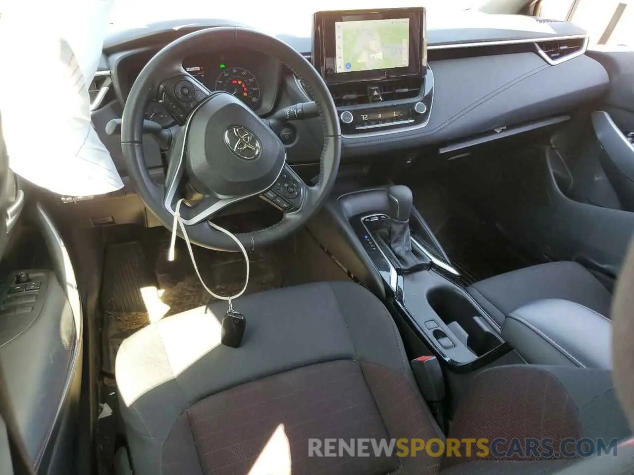 8 fotografías del automóvil dañado JTDBCMFE1R3027522 TOYOTA COROLLA 2024