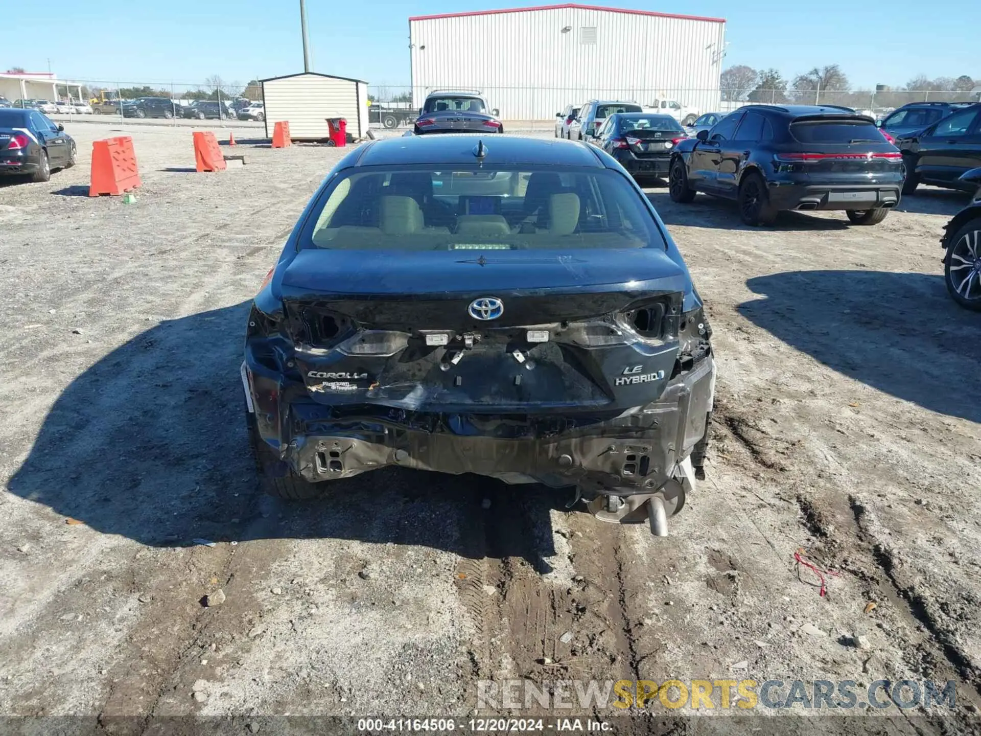 17 fotografías del automóvil dañado JTDBCMFE1R3029688 TOYOTA COROLLA 2024