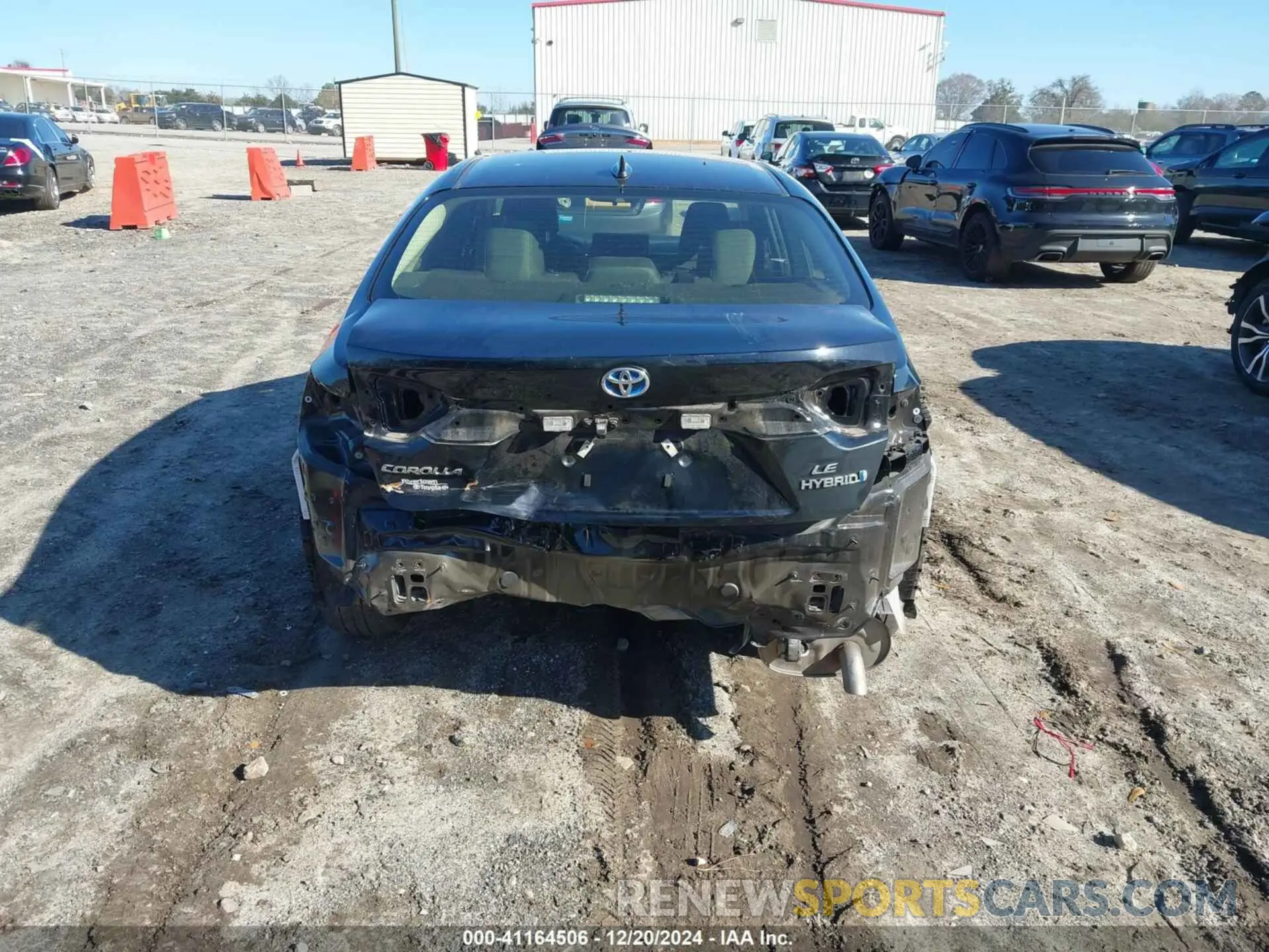 6 fotografías del automóvil dañado JTDBCMFE1R3029688 TOYOTA COROLLA 2024