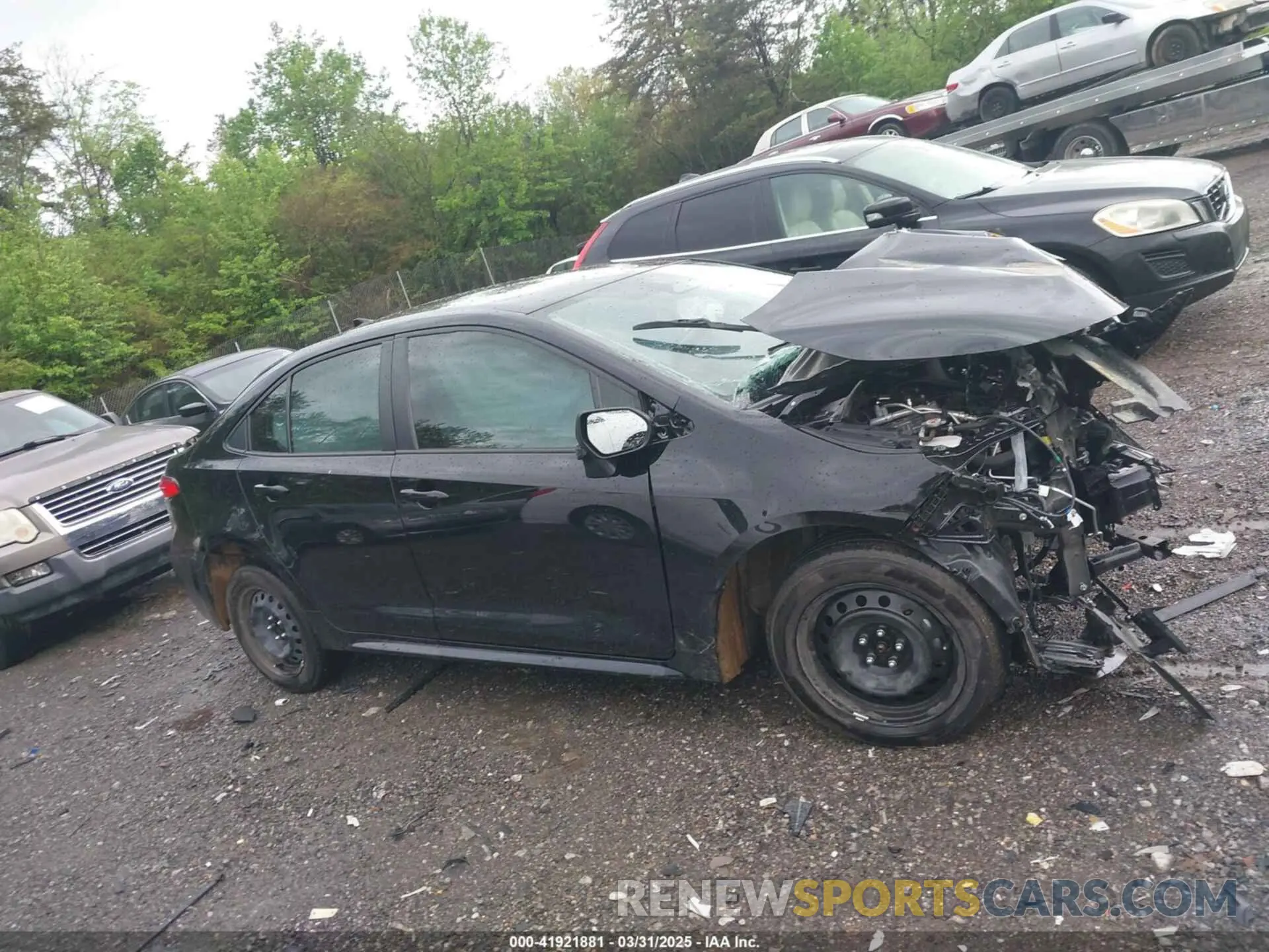 13 fotografías del automóvil dañado JTDBCMFE1R3035457 TOYOTA COROLLA 2024