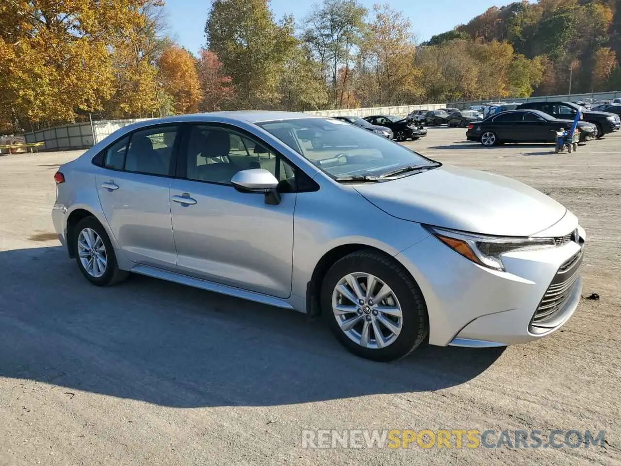 4 fotografías del automóvil dañado JTDBCMFE1R3038990 TOYOTA COROLLA 2024