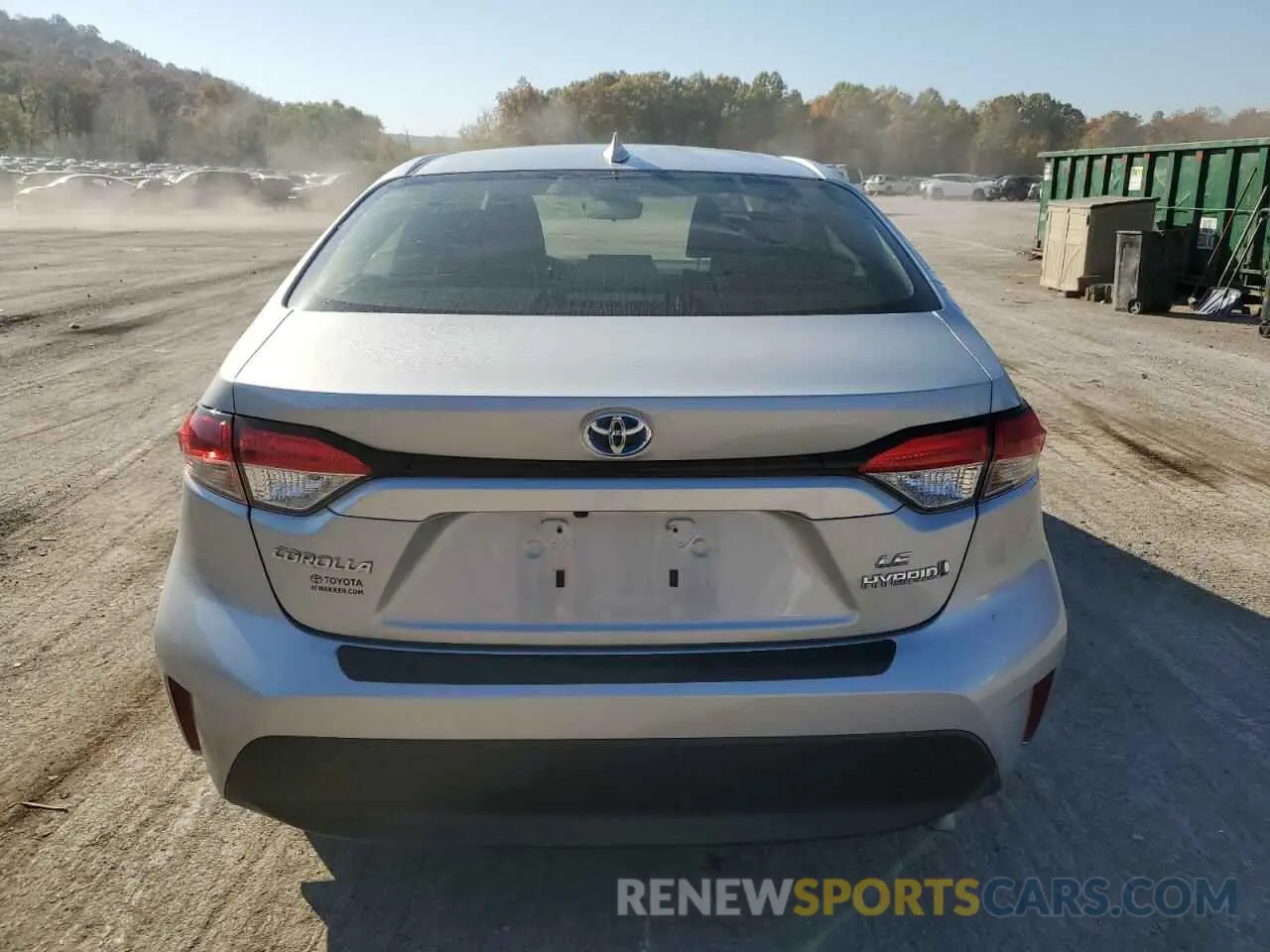 6 fotografías del automóvil dañado JTDBCMFE1R3038990 TOYOTA COROLLA 2024