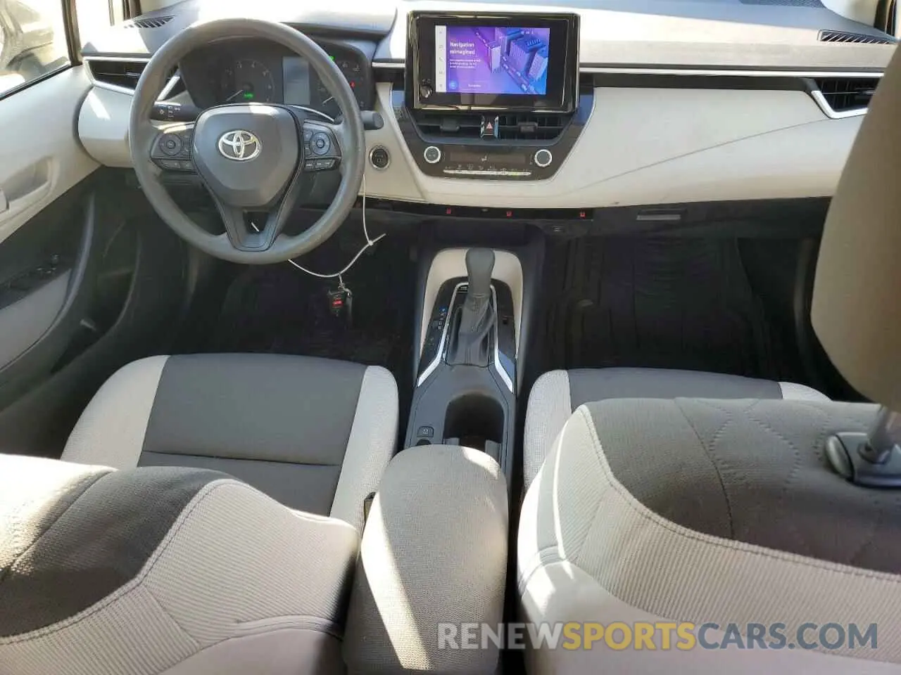 8 fotografías del automóvil dañado JTDBCMFE1R3038990 TOYOTA COROLLA 2024