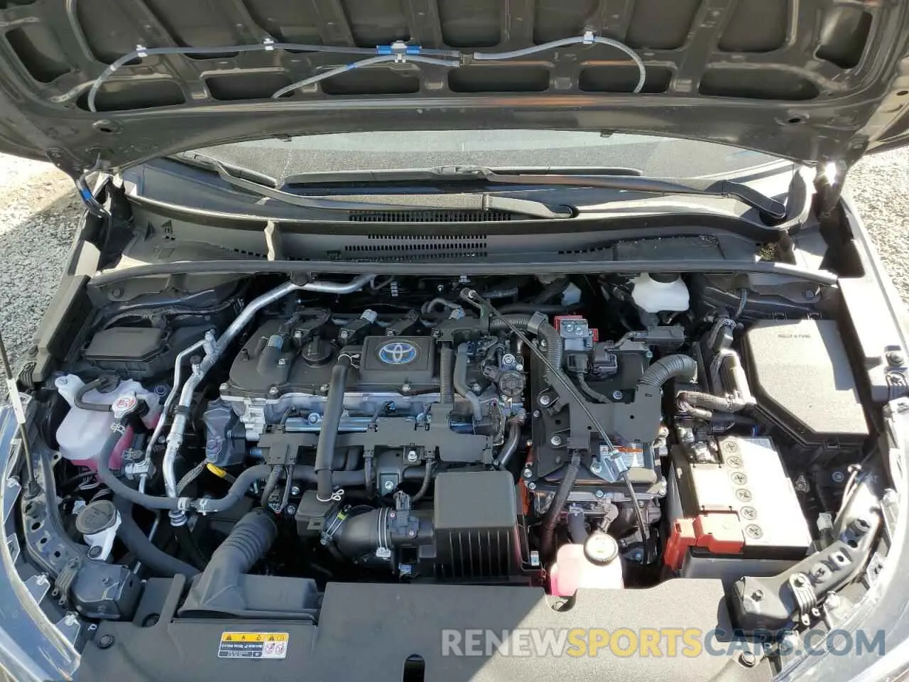 11 fotografías del automóvil dañado JTDBCMFE1R3045504 TOYOTA COROLLA 2024