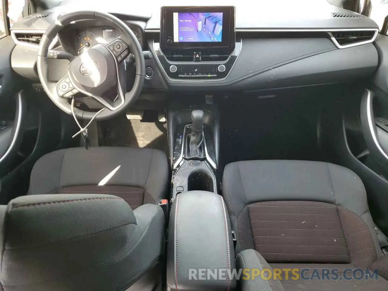 8 fotografías del automóvil dañado JTDBCMFE1R3045504 TOYOTA COROLLA 2024