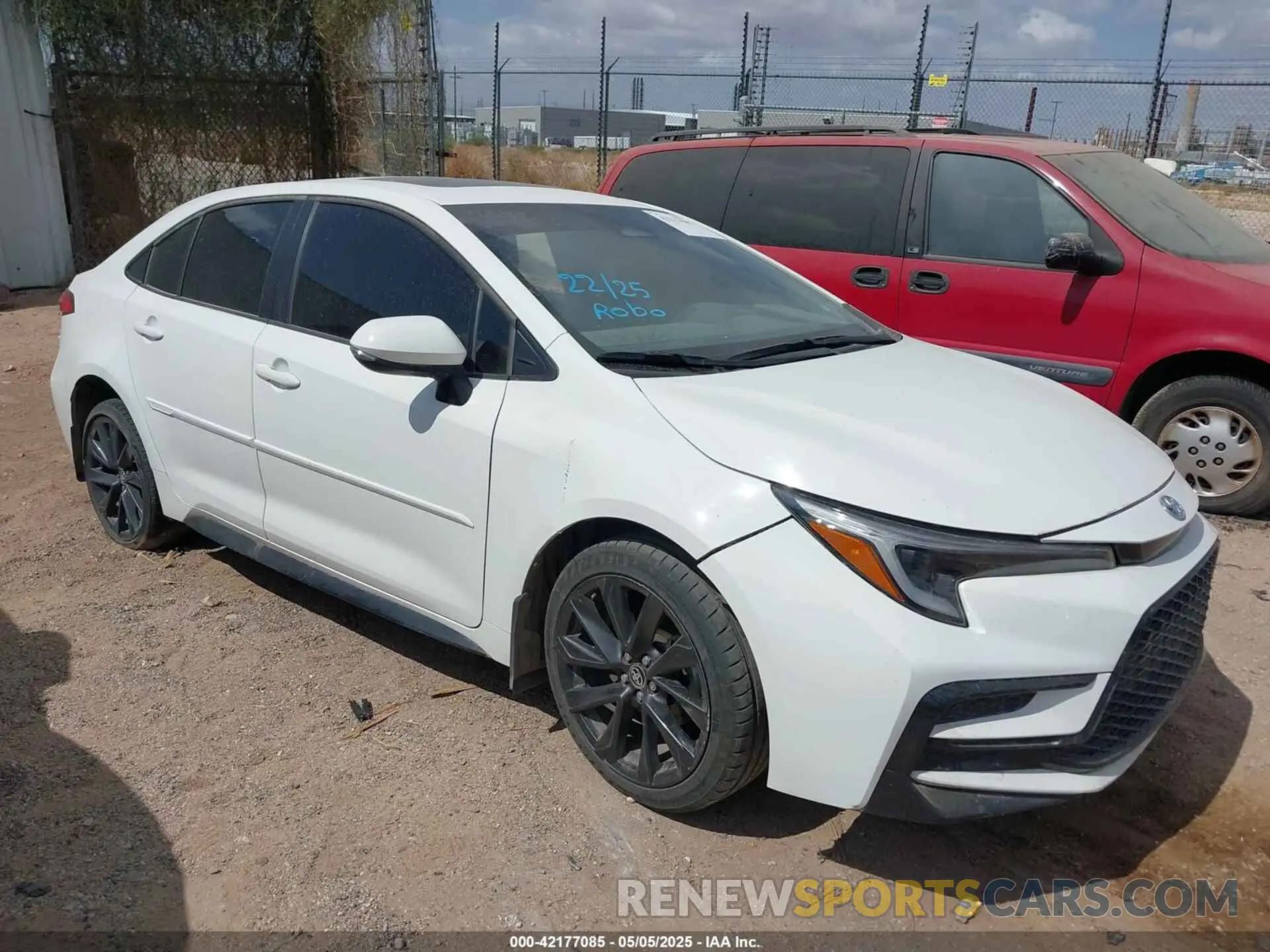 1 fotografías del automóvil dañado JTDBCMFE1R3046409 TOYOTA COROLLA 2024