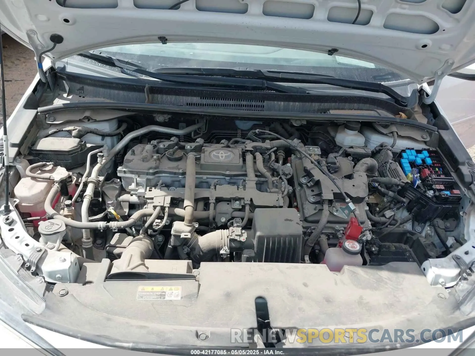 10 fotografías del automóvil dañado JTDBCMFE1R3046409 TOYOTA COROLLA 2024