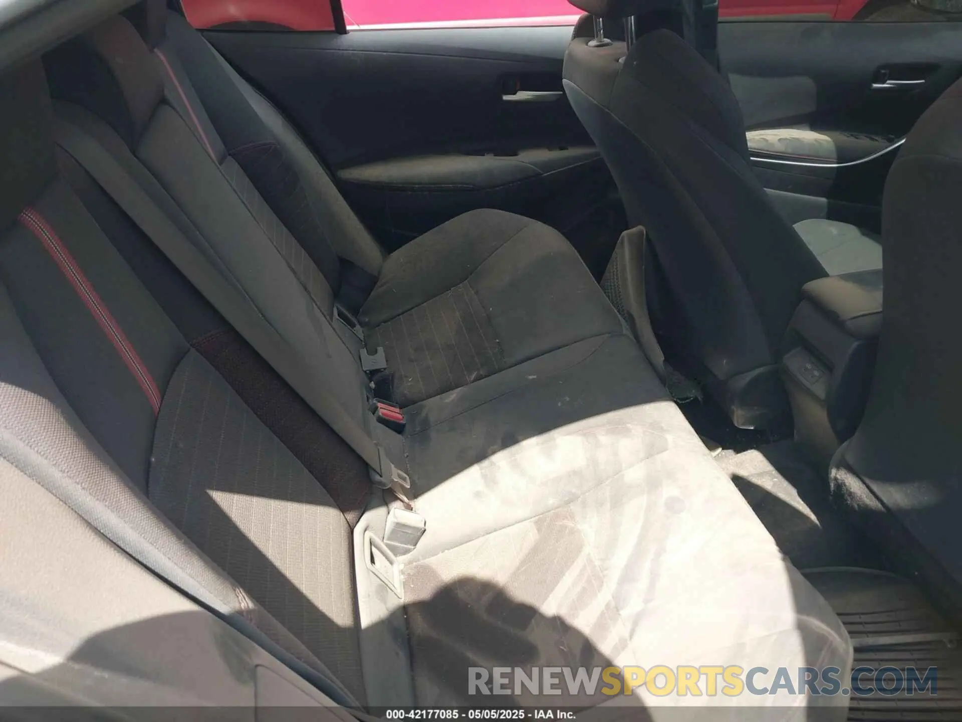 8 fotografías del automóvil dañado JTDBCMFE1R3046409 TOYOTA COROLLA 2024