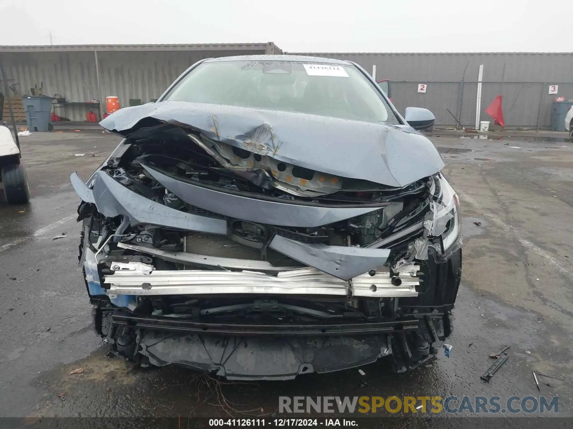 13 fotografías del automóvil dañado JTDBCMFE1R3049732 TOYOTA COROLLA 2024