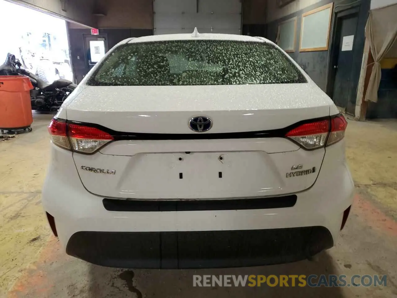 6 fotografías del automóvil dañado JTDBCMFE1R3051402 TOYOTA COROLLA 2024