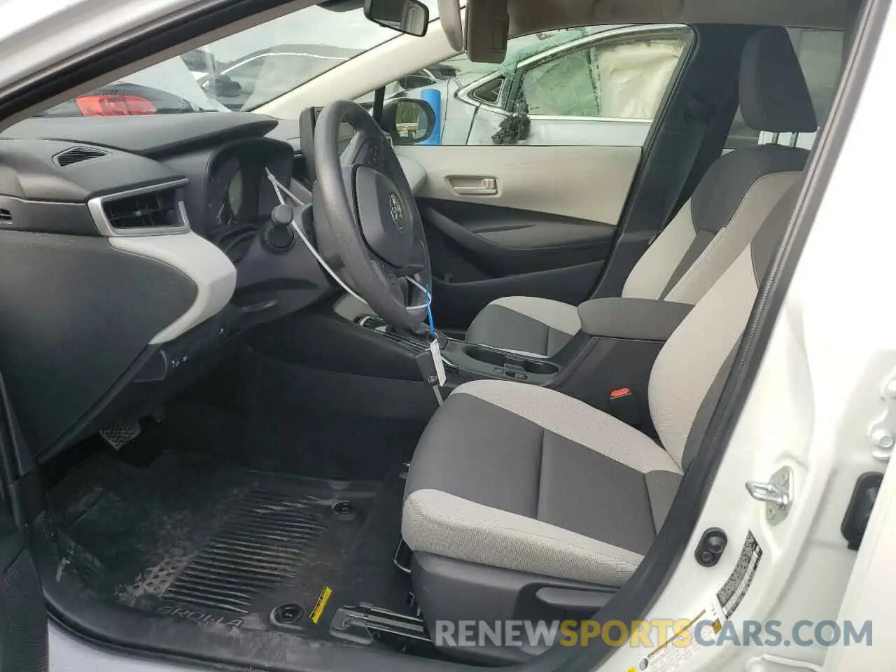 7 fotografías del automóvil dañado JTDBCMFE1R3058446 TOYOTA COROLLA 2024