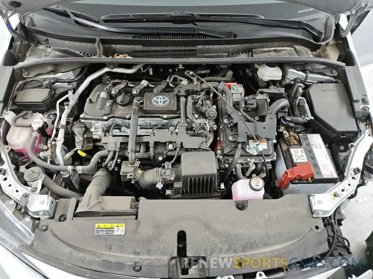 11 fotografías del automóvil dañado JTDBCMFE1R3060150 TOYOTA COROLLA 2024