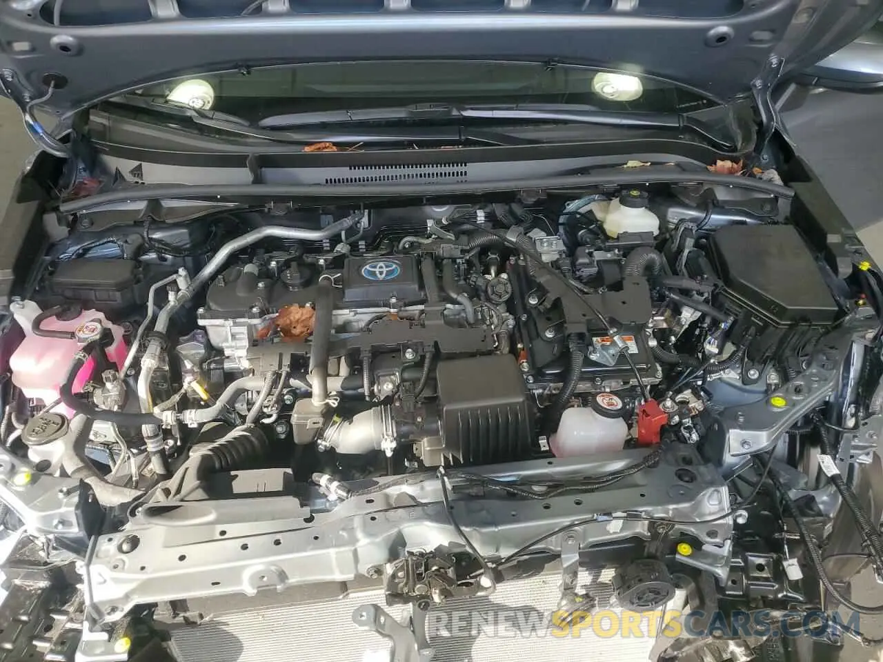 11 fotografías del automóvil dañado JTDBCMFE1R3061721 TOYOTA COROLLA 2024