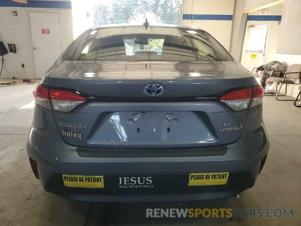 6 fotografías del automóvil dañado JTDBCMFE1R3061721 TOYOTA COROLLA 2024