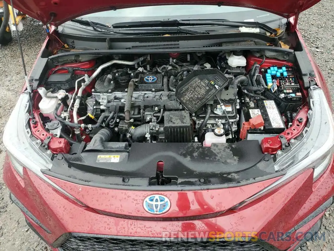 11 fotografías del automóvil dañado JTDBCMFE1RJ018055 TOYOTA COROLLA 2024