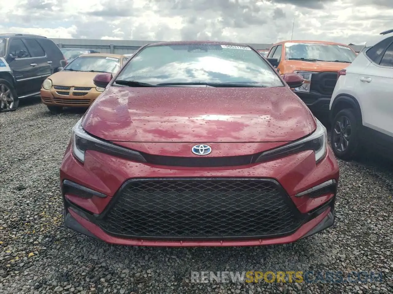 5 fotografías del automóvil dañado JTDBCMFE1RJ018055 TOYOTA COROLLA 2024