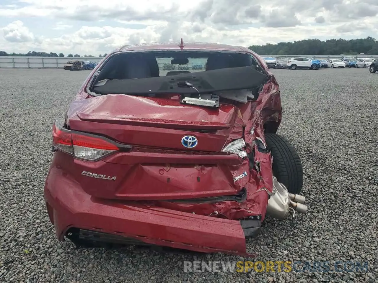 6 fotografías del automóvil dañado JTDBCMFE1RJ018055 TOYOTA COROLLA 2024
