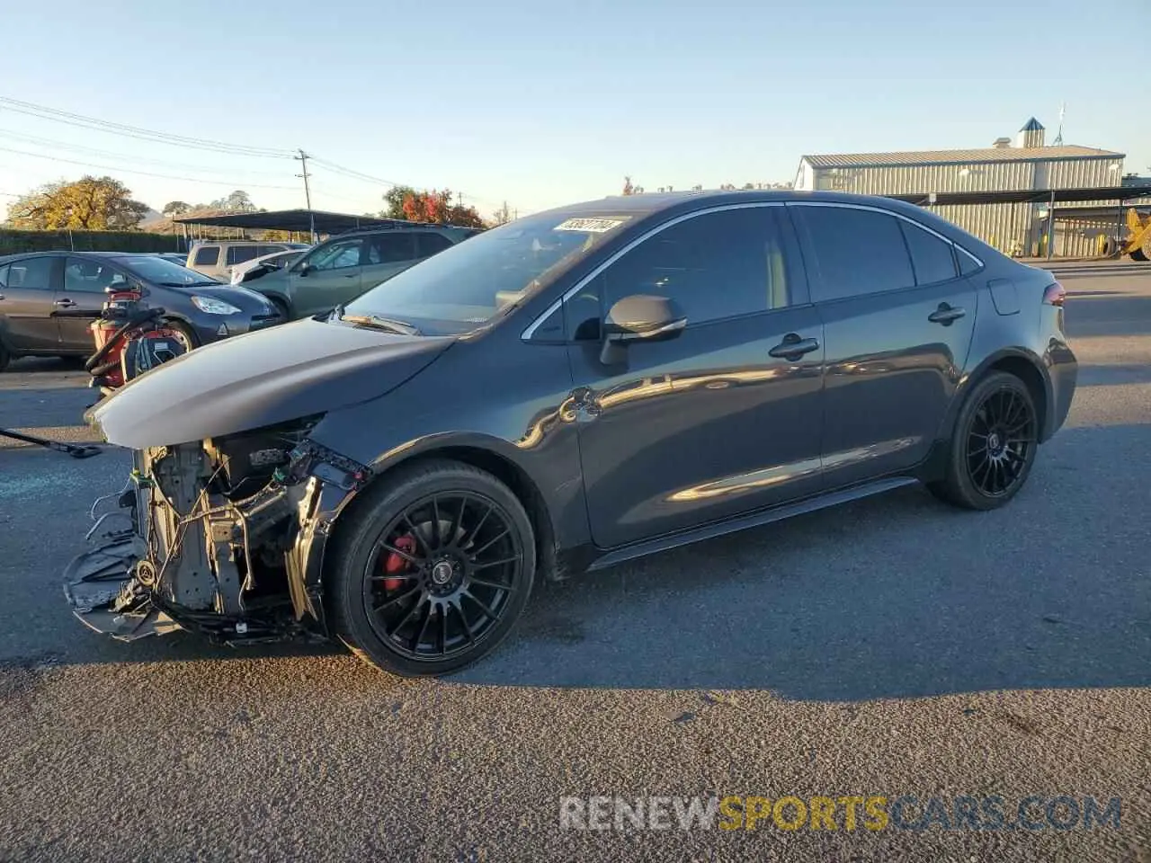 1 fotografías del automóvil dañado JTDBCMFE2R3028324 TOYOTA COROLLA 2024