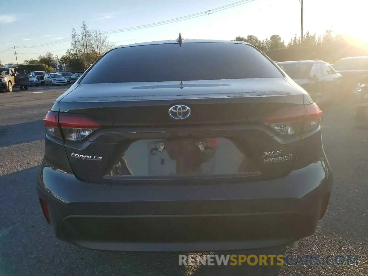 6 fotografías del automóvil dañado JTDBCMFE2R3028324 TOYOTA COROLLA 2024