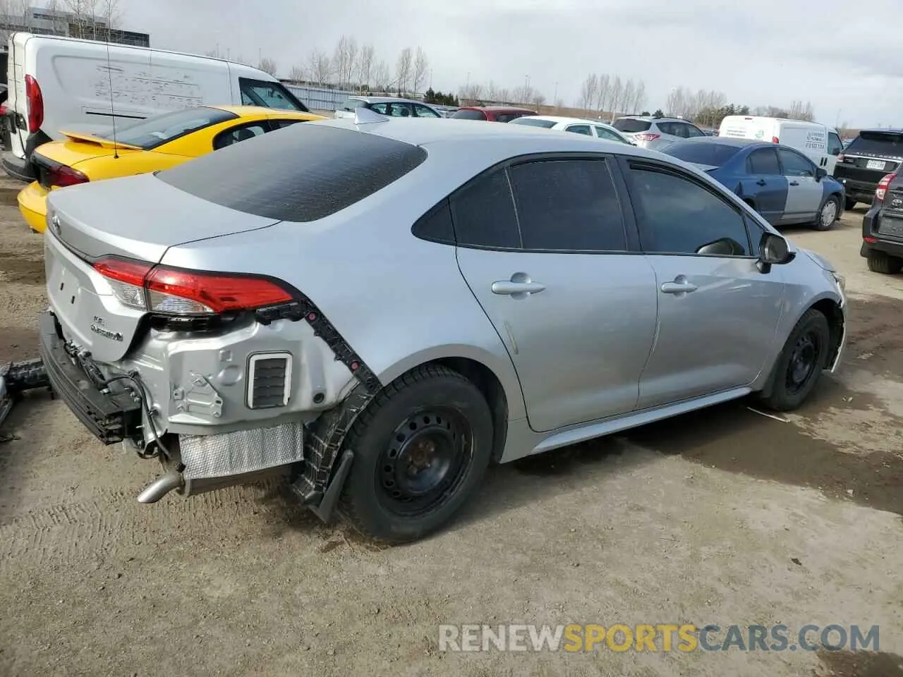 3 fotografías del automóvil dañado JTDBCMFE2R3029652 TOYOTA COROLLA 2024