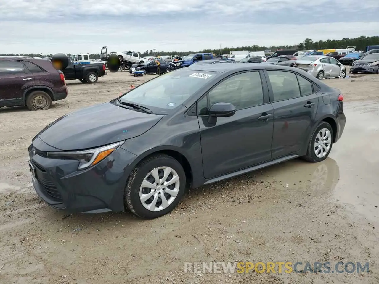 1 fotografías del automóvil dañado JTDBCMFE2R3038688 TOYOTA COROLLA 2024