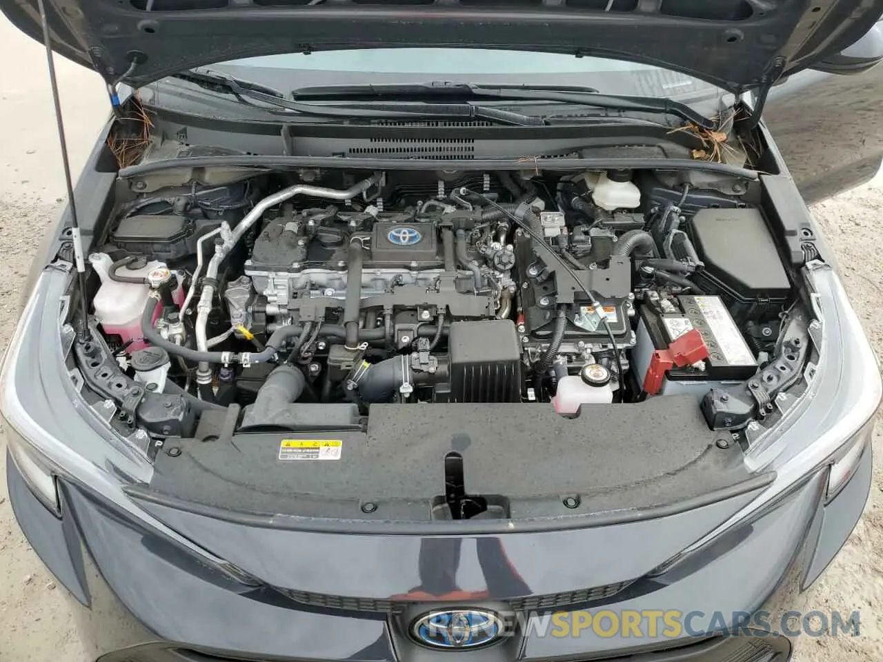 11 fotografías del automóvil dañado JTDBCMFE2R3038688 TOYOTA COROLLA 2024
