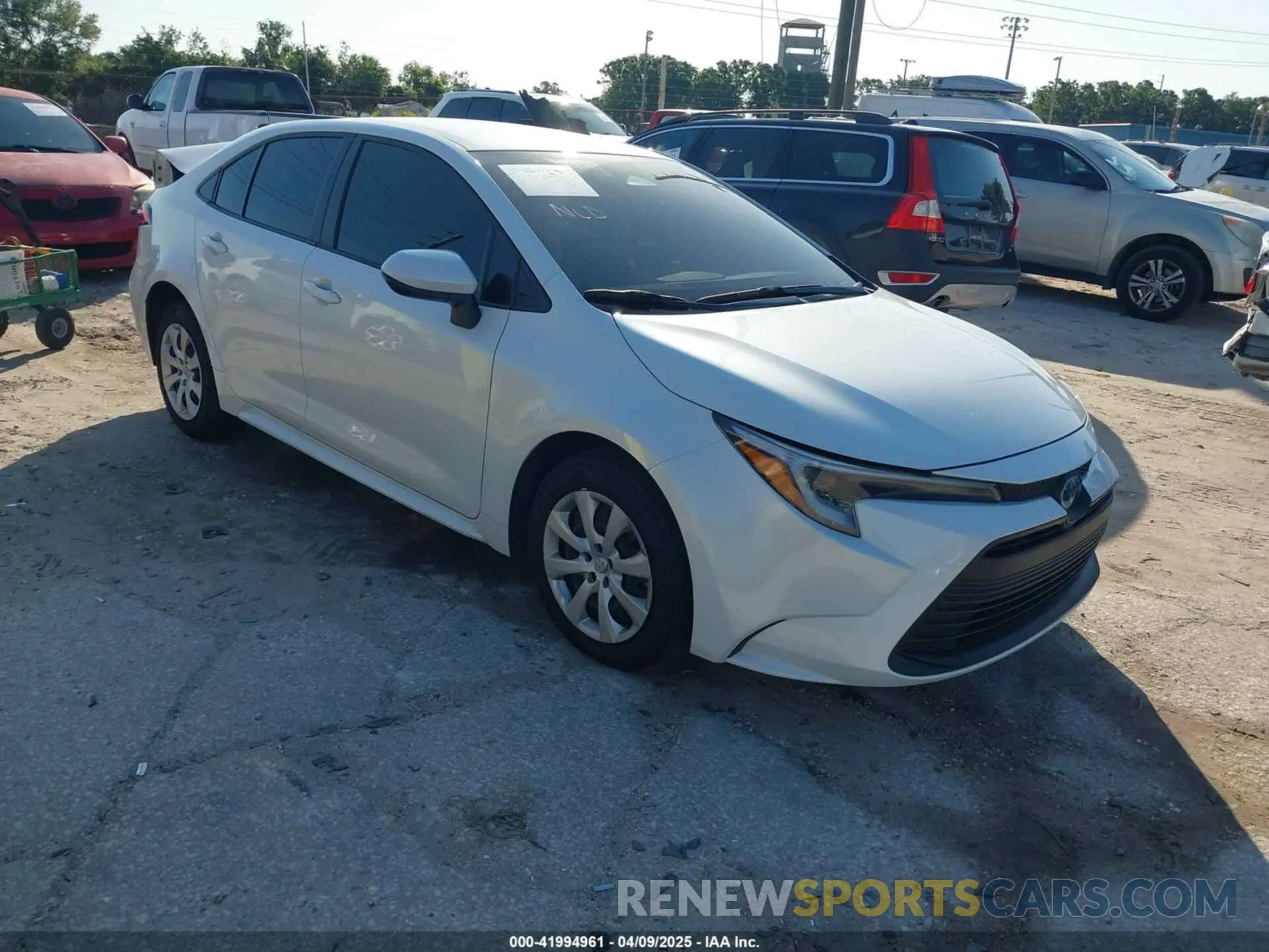 1 fotografías del automóvil dañado JTDBCMFE2R3048539 TOYOTA COROLLA 2024