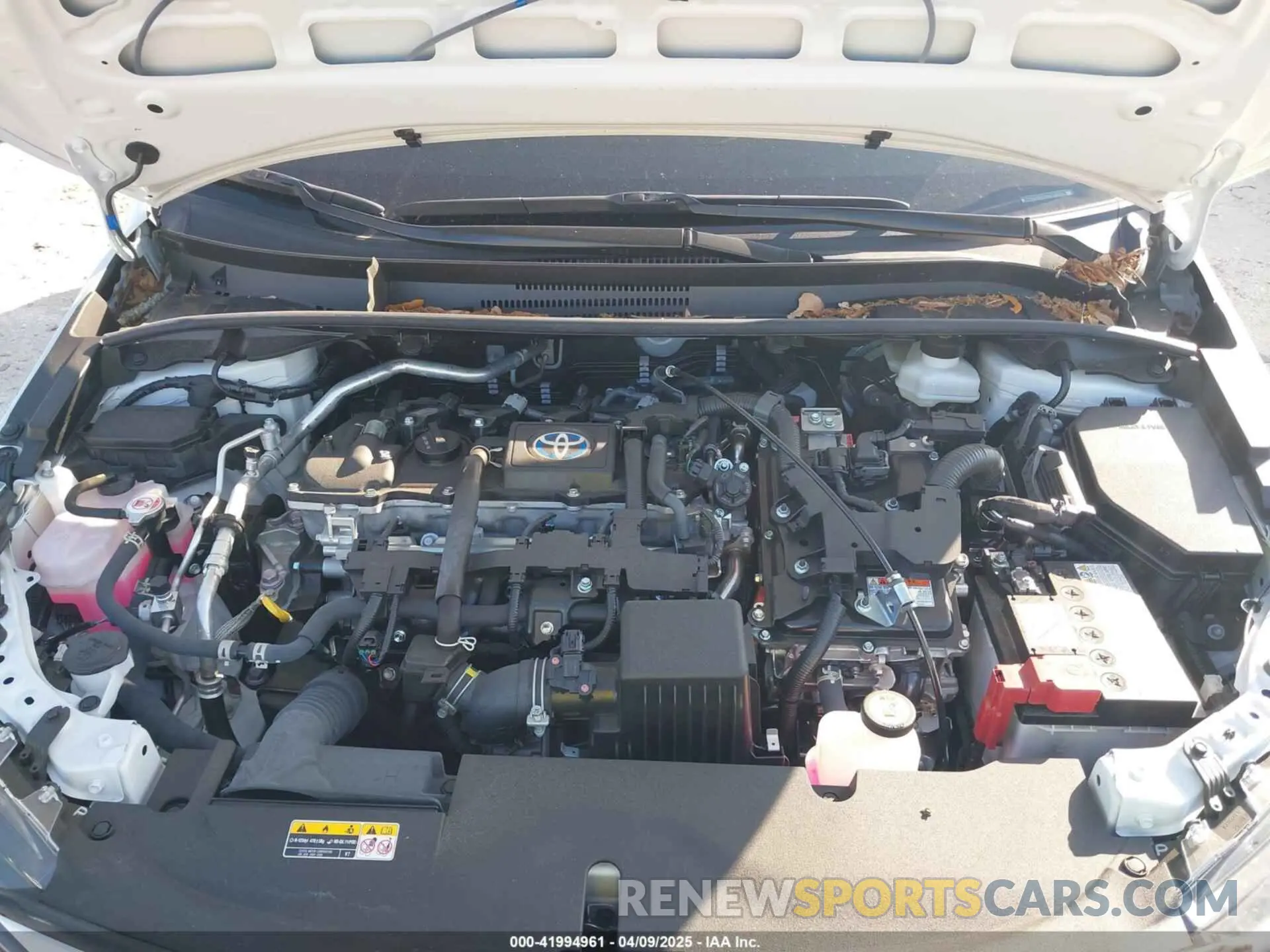 10 fotografías del automóvil dañado JTDBCMFE2R3048539 TOYOTA COROLLA 2024