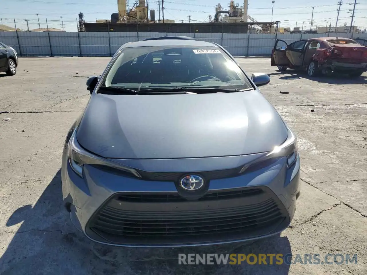 5 fotografías del automóvil dañado JTDBCMFE2R3051974 TOYOTA COROLLA 2024