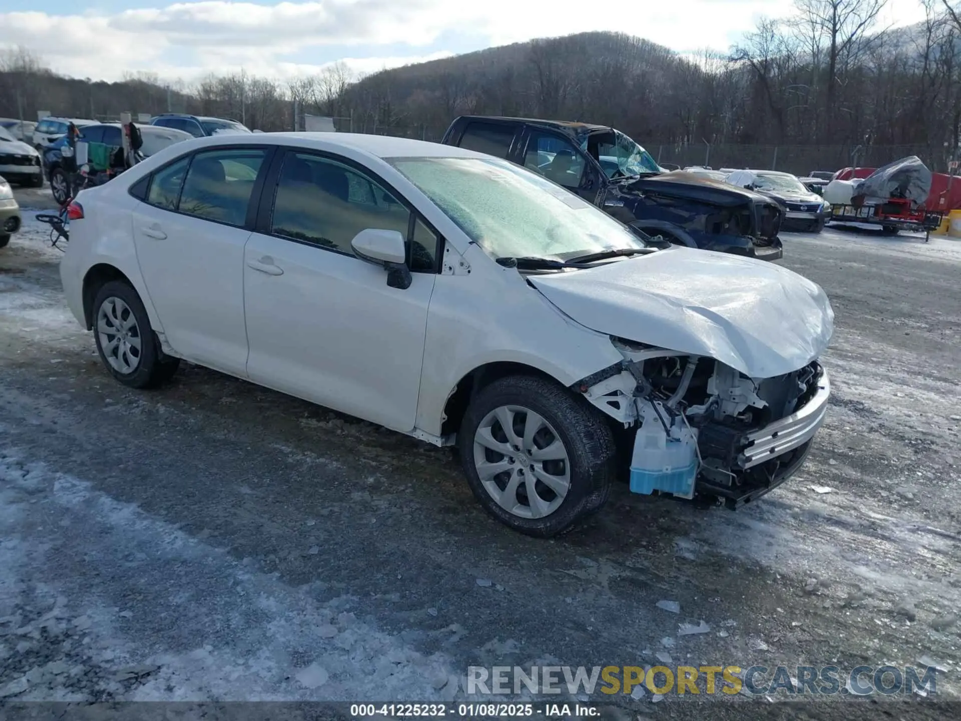 1 fotografías del automóvil dañado JTDBCMFE2R3053367 TOYOTA COROLLA 2024