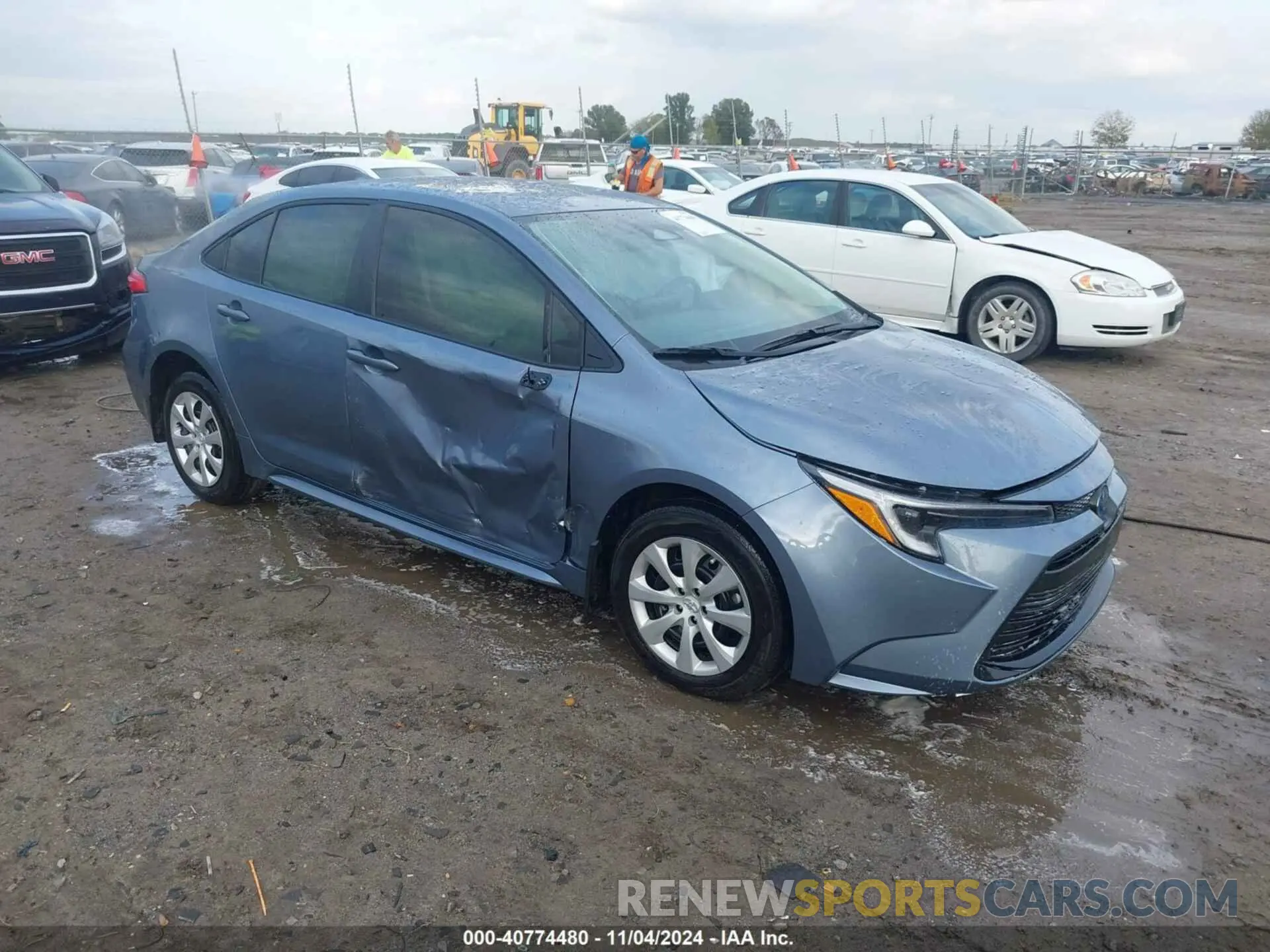 1 fotografías del automóvil dañado JTDBCMFE2R3061310 TOYOTA COROLLA 2024