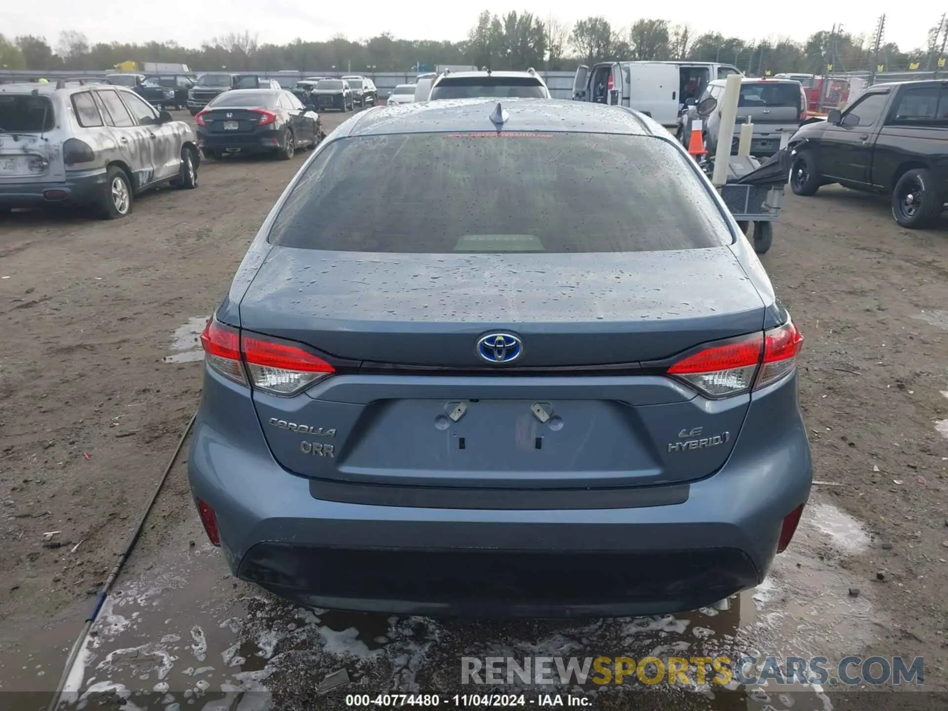 16 fotografías del automóvil dañado JTDBCMFE2R3061310 TOYOTA COROLLA 2024