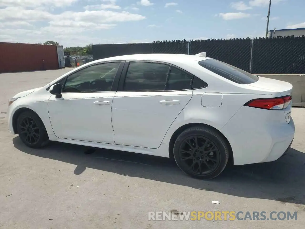 2 fotografías del automóvil dañado JTDBCMFE2R3062537 TOYOTA COROLLA 2024