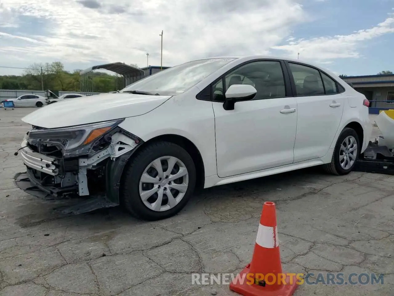 1 fotografías del automóvil dañado JTDBCMFE2RJ033809 TOYOTA COROLLA 2024