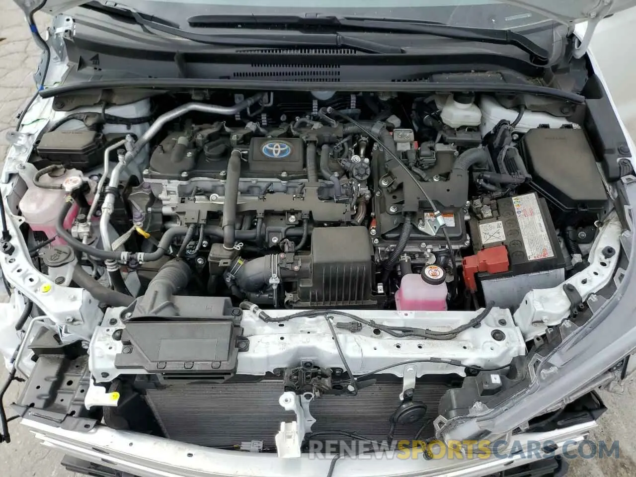 11 fotografías del automóvil dañado JTDBCMFE2RJ033809 TOYOTA COROLLA 2024