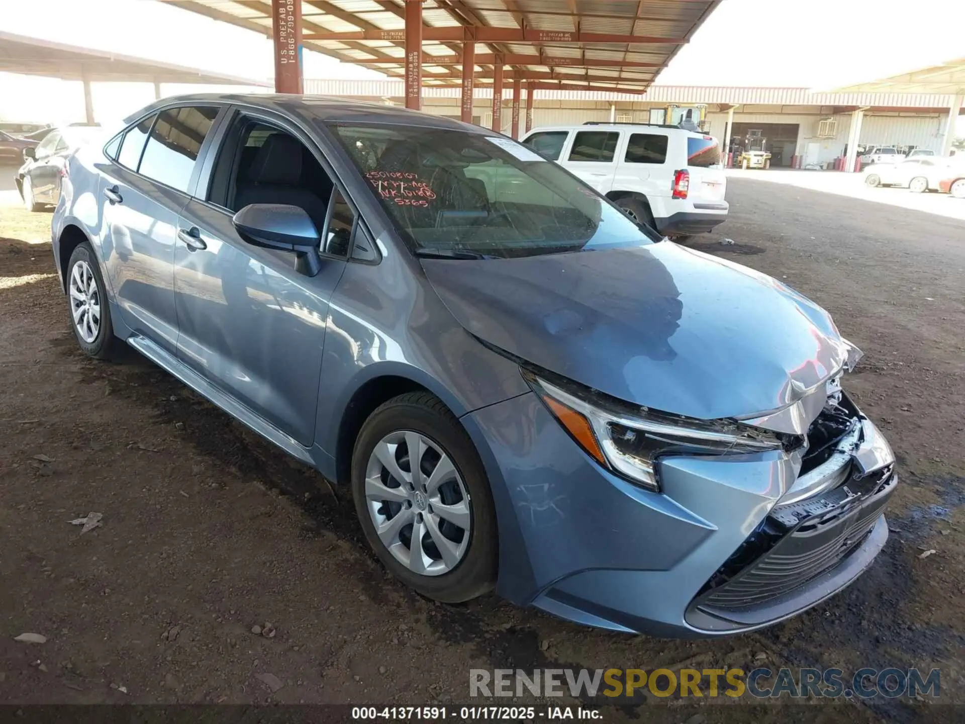 1 fotografías del automóvil dañado JTDBCMFE2RJ035365 TOYOTA COROLLA 2024