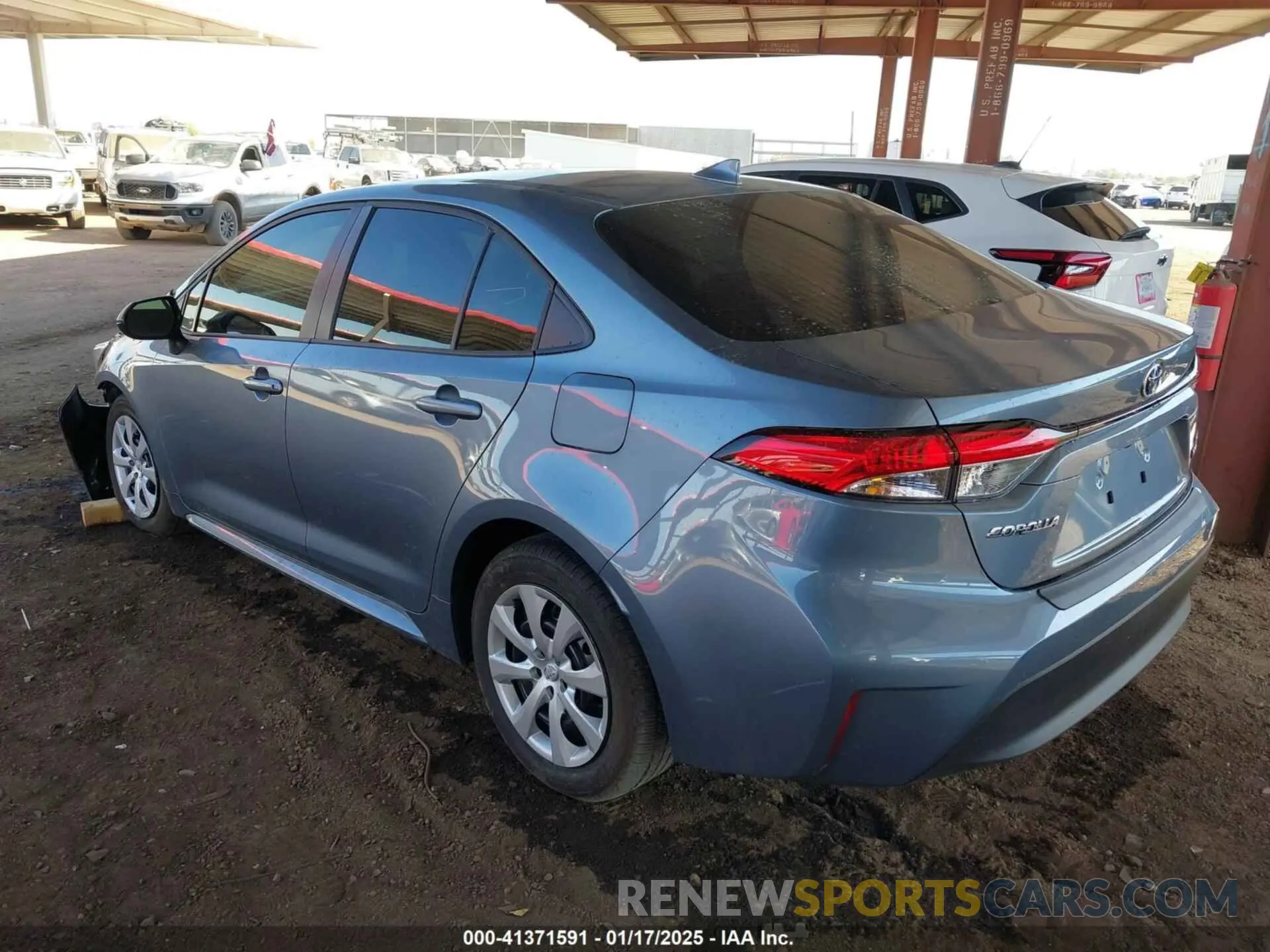 3 fotografías del automóvil dañado JTDBCMFE2RJ035365 TOYOTA COROLLA 2024