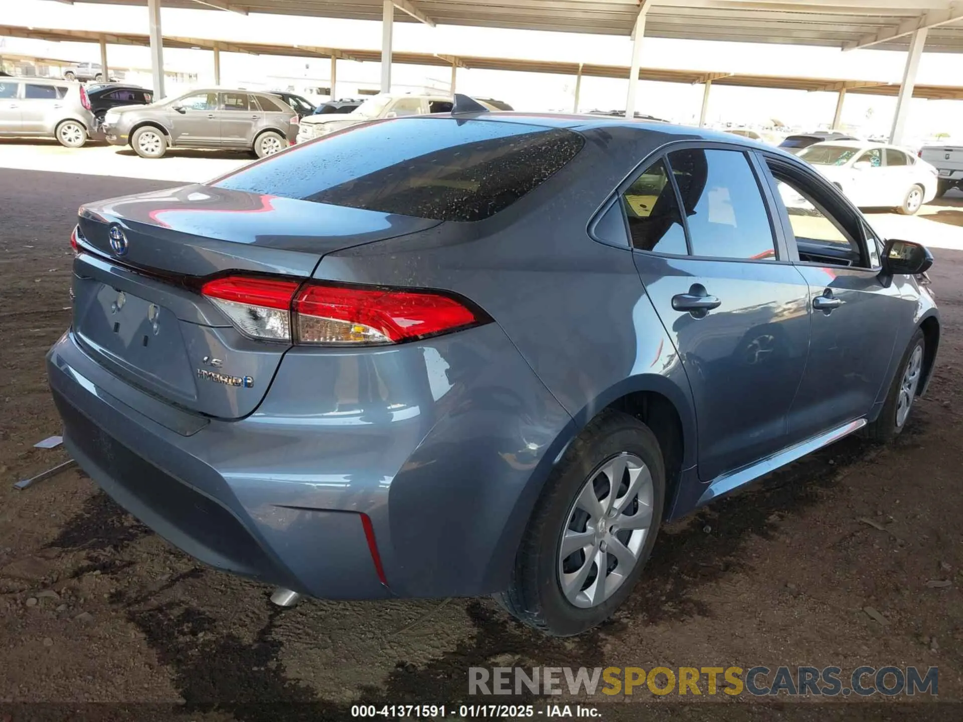 4 fotografías del automóvil dañado JTDBCMFE2RJ035365 TOYOTA COROLLA 2024