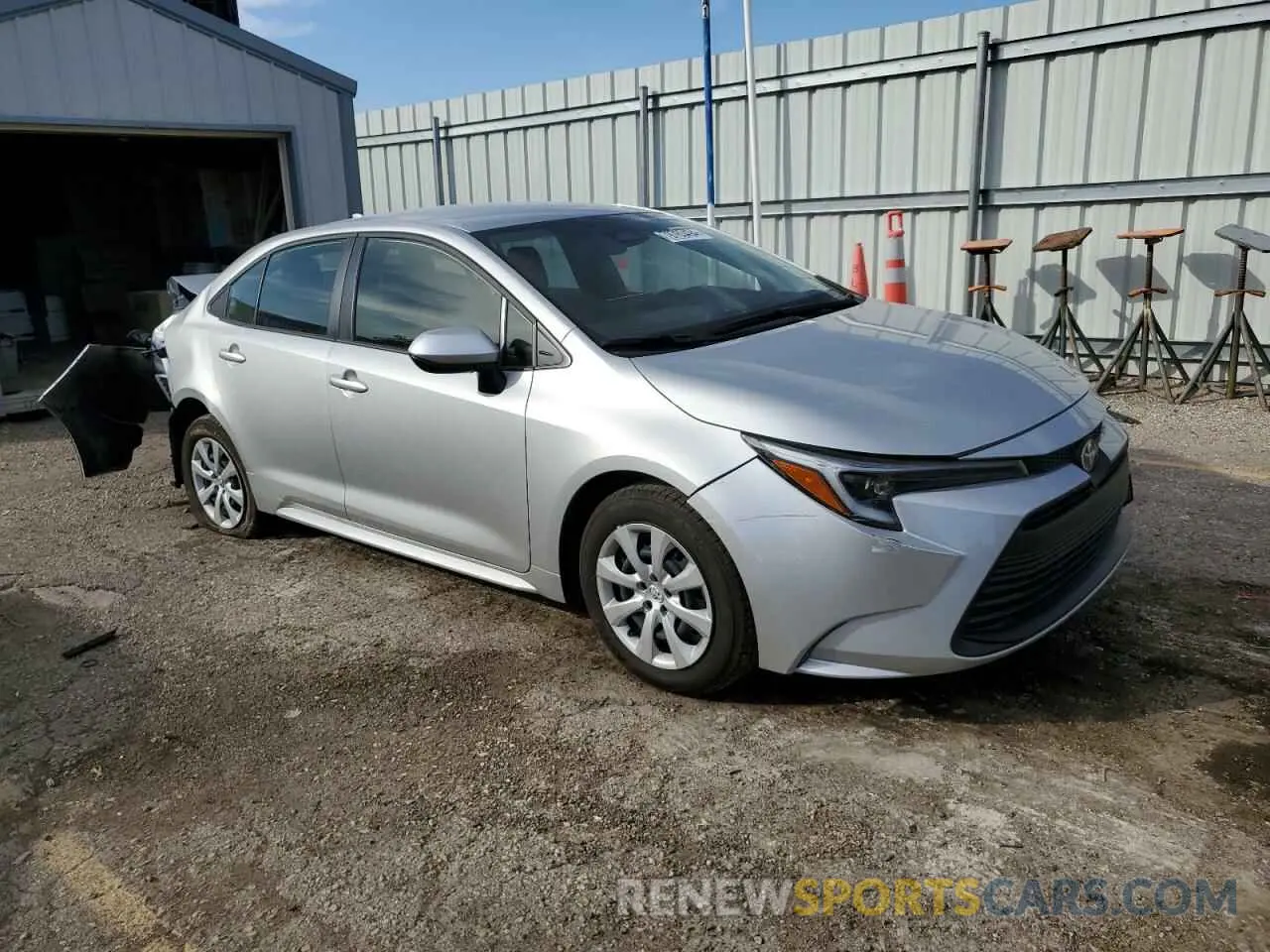 4 fotografías del automóvil dañado JTDBCMFE2RJ035527 TOYOTA COROLLA 2024