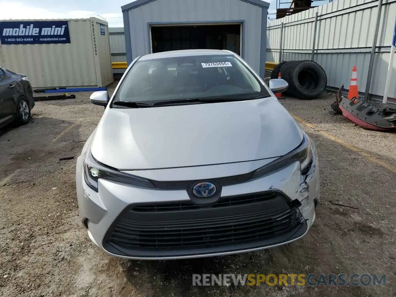 5 fotografías del automóvil dañado JTDBCMFE2RJ035527 TOYOTA COROLLA 2024