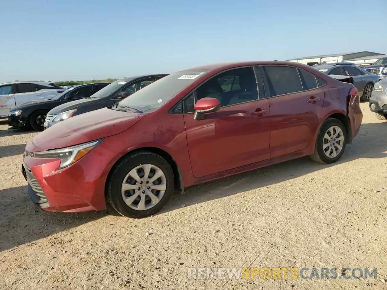 1 fotografías del automóvil dañado JTDBCMFE2RJ037102 TOYOTA COROLLA 2024