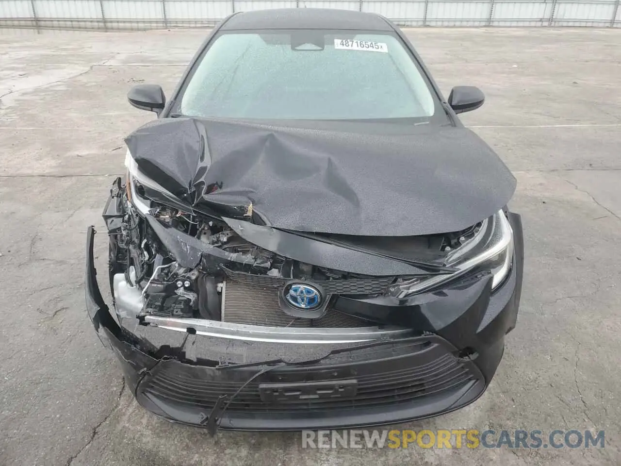 5 fotografías del automóvil dañado JTDBCMFE3R3040935 TOYOTA COROLLA 2024